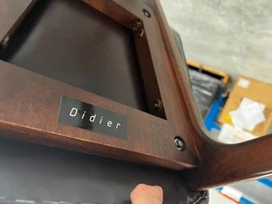 Didier High End Leather Dining Chairs - Picture 1 of 6