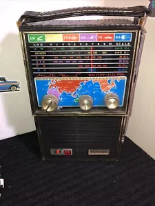 Vintage 1960er 70er Lawrence Multiband Transistor Radio funktioniert nicht seltenes Radio - Bild 1 von 12