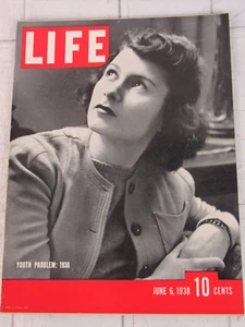 Life Magazine June 6, 1938 Youth Problem: 1938 - Bild 1 von 7
