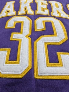 LA Lakers Magic Johnson 32 Vintage Hardwood Classics XL Stitched Crew Neck Shirt - Picture 1 of 10