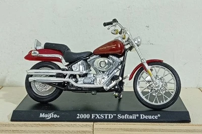 I125675 MAISTO 1/18 - Harley Davidson 2000 FXSTD Softail Deuce - Immagine 1 di 4