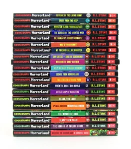 Complete Set 1-20 GOOSEBUMPS HORRORLAND by R.L. Stine Scholastic PB 2 signed VGC - Imagen 1 de 5
