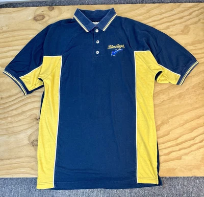 Polo tejido ángeles azul marino de Estados Unidos bordado • Para hombre talla mediana • Chorros de vuelo Foto 1 de 4