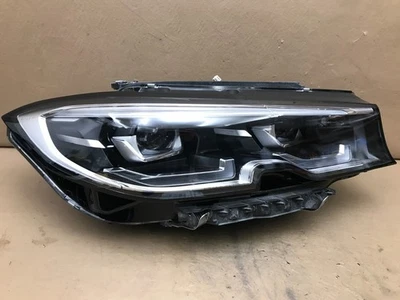 2019 2020 2021 2022 宝马 3 系列 330i G20 LED 车头灯右乘客 AFS 原始设备制造商 — 第 1/4 张图片