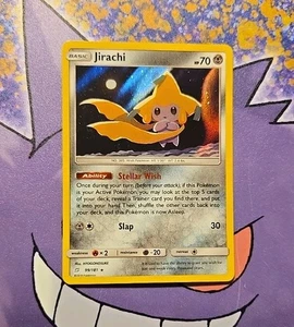 Pokemon TCG Jirachi 99/181 SM - Team Up Holo Rare NM - Picture 1 of 2