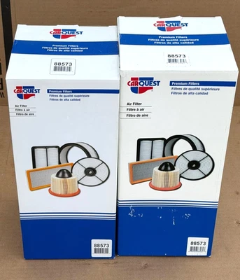 Lot of 2 Air Filter CARQUEST 88573 Foto 1 de 3