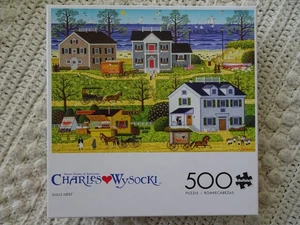 NUEVO Charles Wysocki GULLS NEST 500 Puzzle Buffalo - Imagen 1 de 2