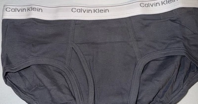 Calzoncillo Calvin Klein para hombre talla 38 gris tiro bajo Foto 1 de 2
