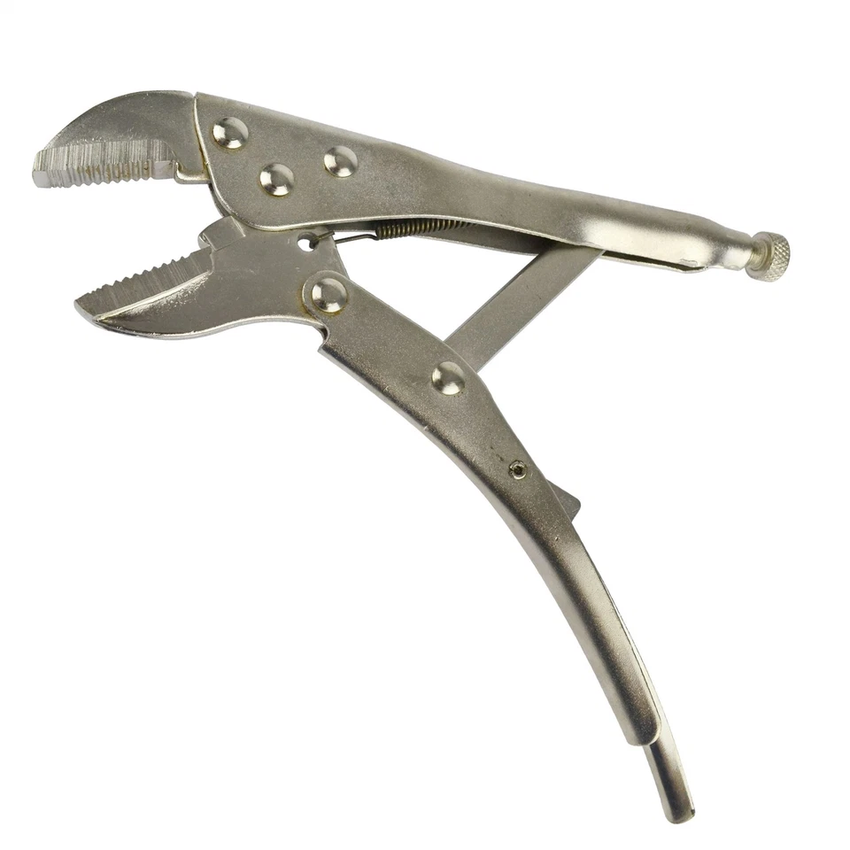 AB TOOLS 10" Straight Jaw Locking Mole Pliers Adjustable Vise / Vice Grips Welding TE204