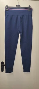 Hm Leggings High Waist Seamless Blau Gr Xl - Bild 1 von 4