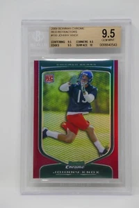 2009 Bowman cromo rojo refractores #155 Johnny Knox/5 novato Beckett 9,5 gema - Imagen 1 de 7