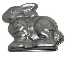 Aluminum Easter Bunny Rabbit Cake Pan Baking Mold 2-Piece 3D Nordic Ware