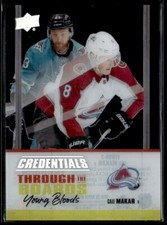 2019-20 Upper Deck Credentials Through the Boards Cale Makar Rookie #2
