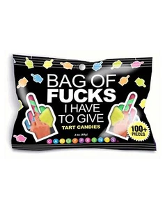 Bag of Fucks I Have to Give (Candy) - Borsa da 3 oz - Foto 1 di 3