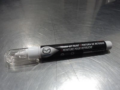 Nova Caneta de Pintura Mazda Touch Up Floco de Neve Branca Pérola 25D/26G Fabricante de Equipamento Original - Imagem 1 de 2