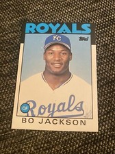 🔥1986 Topps Traded Bo Jackson #50T Rookie Kansas City Royals - GOAT