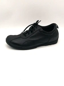 Footprints by Birkenstock Sneakers Womens Black EUR 41 Walking Shoes Leather - Picture 1 of 11
