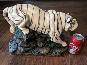 White Tiger Joe Exotic Tiger King Memorabilia Tiger Candle Carol Baskin - Picture 1 of 10