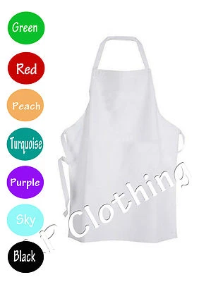 BONNIN Junior chef Cotton Apron with pocket baking kitchen school kids craft painting