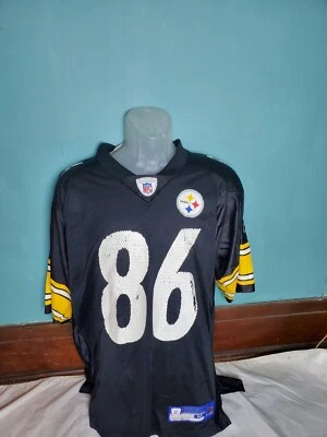 Camiseta deportiva Reebok Pittsburgh Steelers Hines Ward #86 NFL talla mediana para hombre M  Foto 1 de 4
