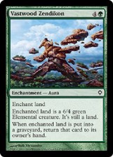 VASTWOOD ZENDIKON FOIL X4 4 4X Worldwake MTG Magic the Gathering Cards DJMagic