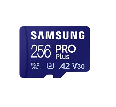 SAMSUNG PRO Plus microSD Card UHS-I U3, Full HD & 4K UHD, MB-MD256SA/EU - Bild 1 von 4