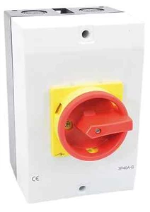 Interruptor Principal 10A 4-polig En Carcasa, Interruptor JS4P10A-G - Picture 1 of 1