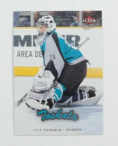 2006-07 Fleer Ultra Hockey #163 Vesa Toskala - Picture 1 of 2