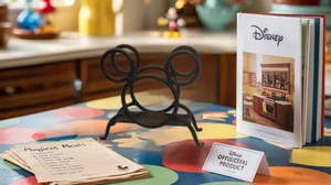 Mickey Napkin Keeper: Disney Icon • Metal Magic • Table Charm - Picture 1 of 2