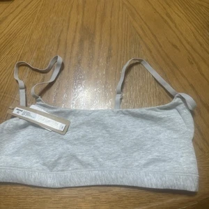 Bralette Skims Algodón Jersey Scoop BR-SCN-0741 Gris Lt Talla S - Imagen 1 de 6