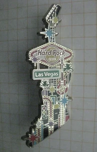 Prendedor HRC HARD ROCK CAFÉ/LAS VEGAS LETREROS DE TIRA DE NEÓN CASINO EXPLORER GUITARRA - Imagen 1 de 1