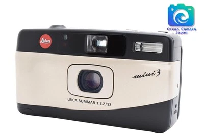 [Casi COMO NUEVO -] Leica Mini 3 iii oro Point & Shoot 35mm Film Camera JAPÓN... - Imagen 1 de 4