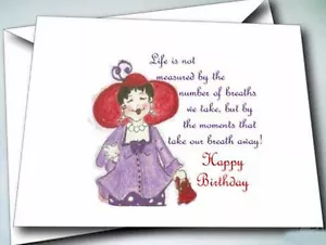 24 TARJETAS DE FELICITACIÓN PARA SEÑORA SOMBRERO ROJO TARJETAS DE CUMPLEAÑOS con sobres - Imagen 1 de 1