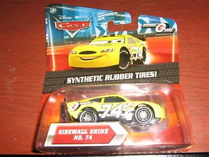 DISNEY CARS SEITENWAND GLÄNZENDE NR. 74 KUNSTGUMMIREIFEN - Bild 1 von 1