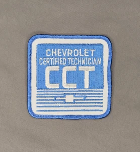Chevrolet Certified Technician Patch CCT Blue White Chevy Mechanic Embroidered - Picture 1 of 7