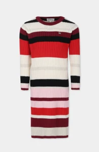 Sonia Rykiel Mini Me girl Maxi Striped multicolor Knit Dress size 5 $167 - Picture 1 of 3
