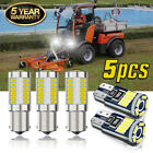 5pcs White LED light bulbs for Craftsman G5000 GT 5000 6000 garden tractor bulb