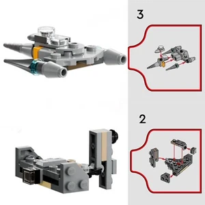🔥2023 LEGO 2 Construcciones Star Wars Mando N-1 Starfighter y Justificador 75366 Navidad - Imagen 1 de 11