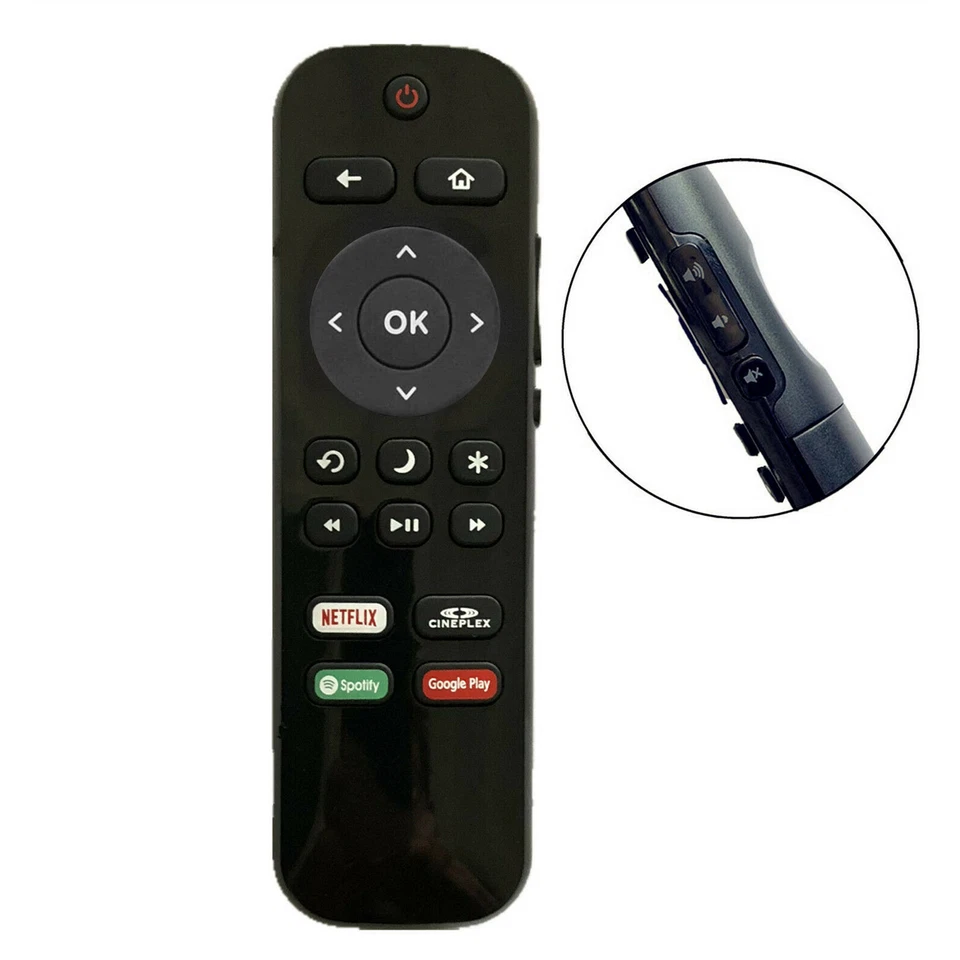 New Remote Control For Insignia Roku TV Spotify Netflix NS-40DR420NA16