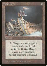 MTG War Barge [The Dark] [Lightly Played]