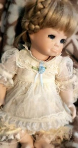 victorian dress repro bjd doll POUTY 12" floppy neck-BEAUTY READ PLZ - Picture 1 of 9