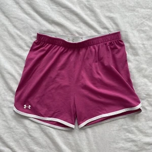 Under Armour Girls Gym Athletic Shorts Pink Size L Large - Picture 1 of 4