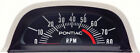 OER Hood Tachometer 5500 Red Line 6 Cyl Point Ignition For 1968 Pontiac Firebird