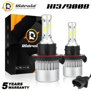 Kit de bombillas de faros LED H13 9008 haz alto de 6000 k luz para Ford F150 2004-2014 - Imagen 1 de 23