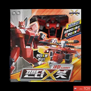 MINIFORCE PENTA X SEMIBOT SAMMY SEMI BOT Red Transforming Robot Helicopter 2019 - Picture 1 of 7