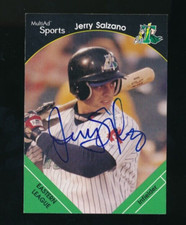 2002 Multi-Ad Sports Trenton Thunder Jerry Salzano #16 signed auto autograph