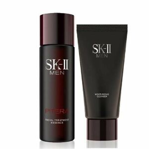 SK-II SK2 Men Facial Treatment Set Essence 75ml & Cleanser 120ml PITERA Japan