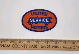 UNITED MOTORS SERVICE JACKET PATCH RARE (Original Vintage) - Picture 1 of 1