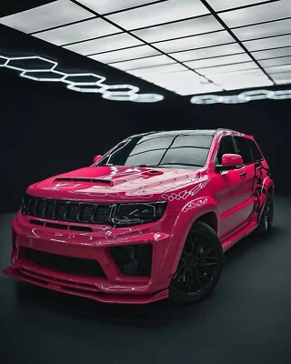 PARAGOLPES DELANTERO JEEP GRAND CHEROKEE 14-23 SRT O TRACKHAWK CON LABIO + PARRILLA NUEVO    Foto 1 de 4