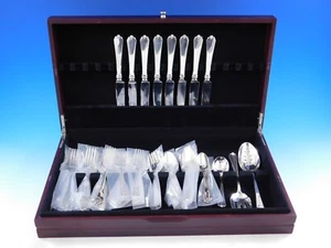 Lotus by Watson-Wallace Sterling Silver Flatware Service for 8 Set 36 pieces - Picture 1 of 7